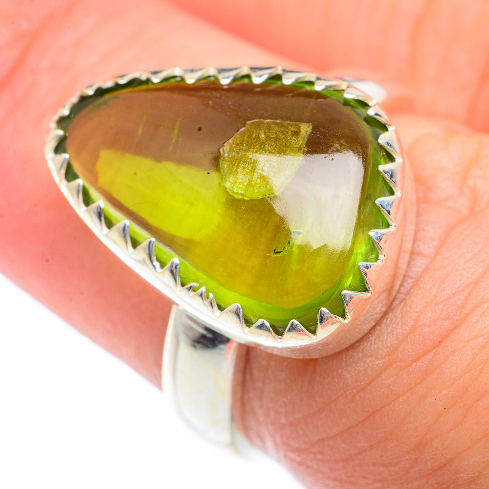 Peridot Rings handcrafted by Ana Silver Co - RING73237