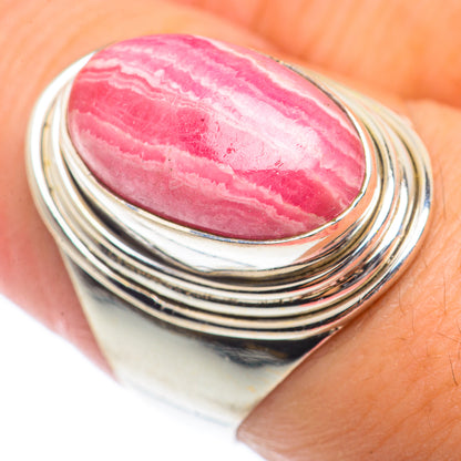 Rhodochrosite Rings handcrafted by Ana Silver Co - RING73248