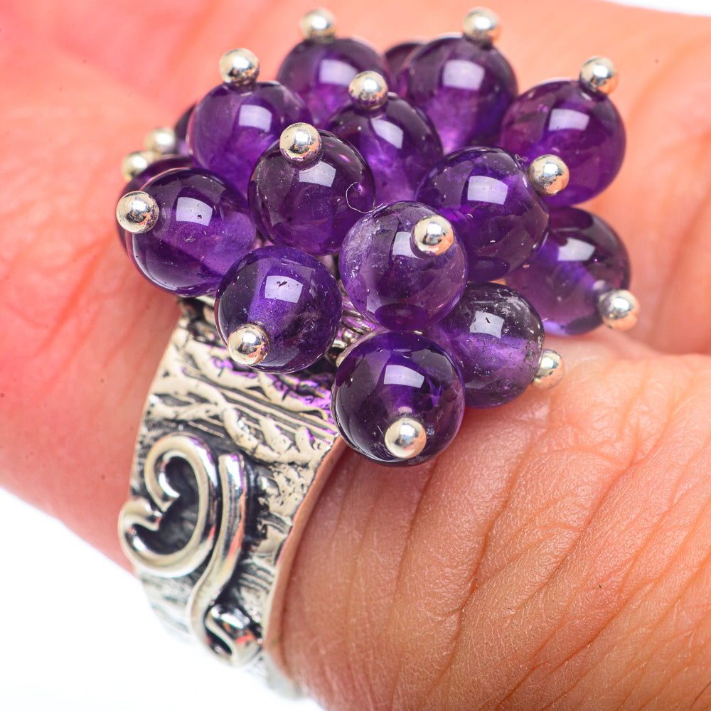 Amethyst Rings handcrafted by Ana Silver Co - RING73250
