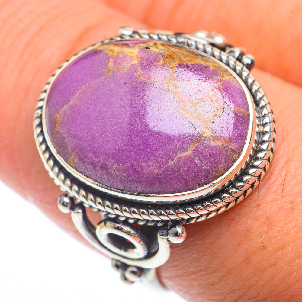Phosphosiderite Rings handcrafted by Ana Silver Co - RING73252
