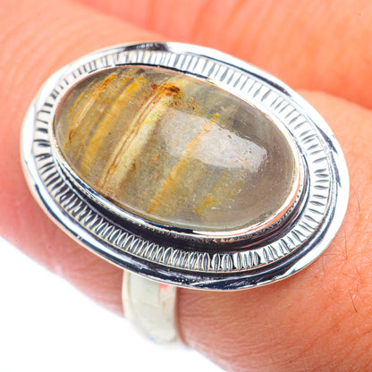 Peruvian Opal Rings handcrafted by Ana Silver Co - RING73273