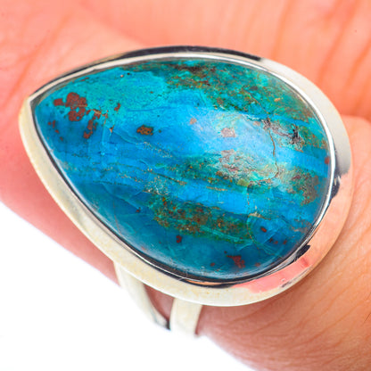 Chrysocolla Rings handcrafted by Ana Silver Co - RING73276