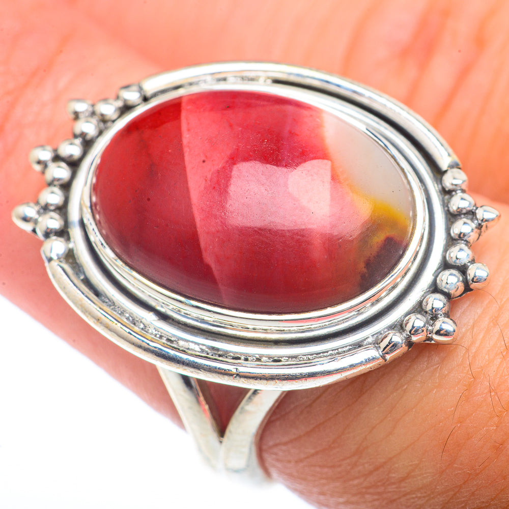 Mookaite Rings handcrafted by Ana Silver Co - RING73283