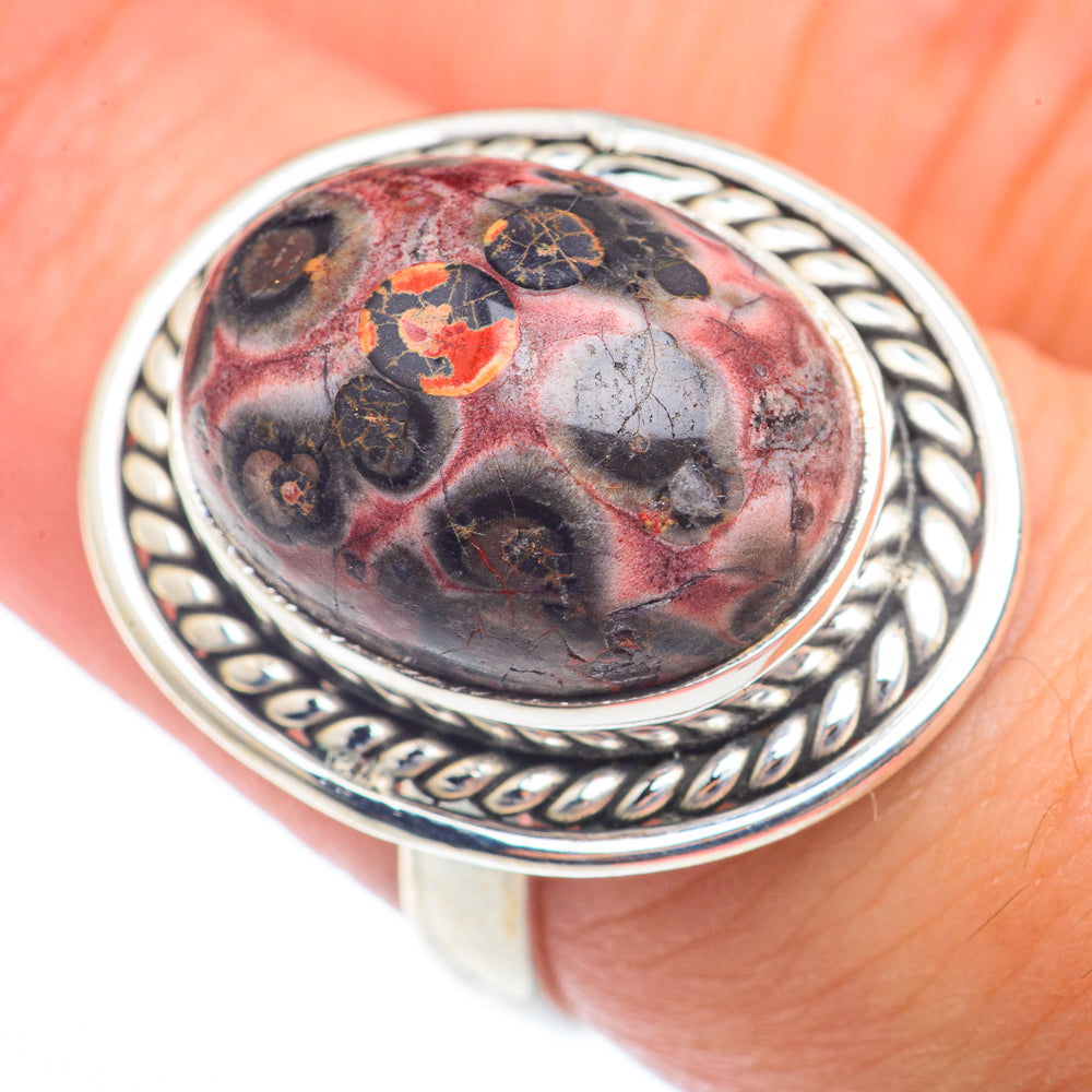 Poppy Jasper Rings handcrafted by Ana Silver Co - RING73284