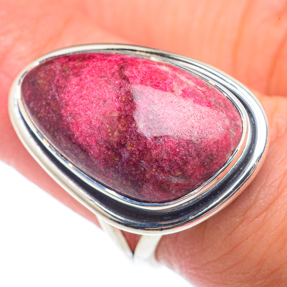 Thulite Rings handcrafted by Ana Silver Co - RING73288