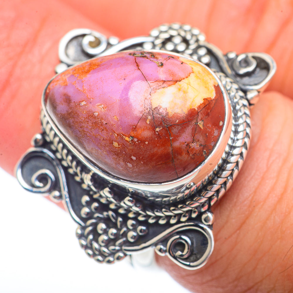 Phosphosiderite Rings handcrafted by Ana Silver Co - RING73292