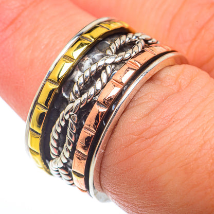 Meditation Spinner Rings handcrafted by Ana Silver Co - RING73293