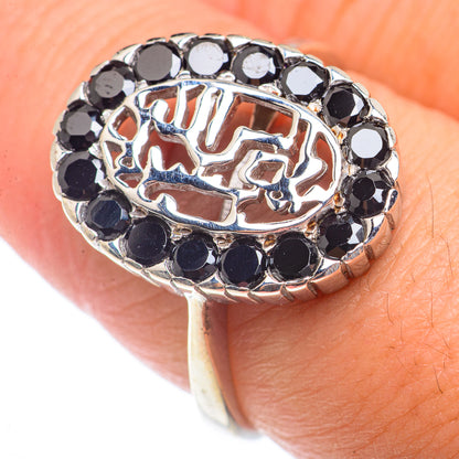 Black Onyx Rings handcrafted by Ana Silver Co - RING73295