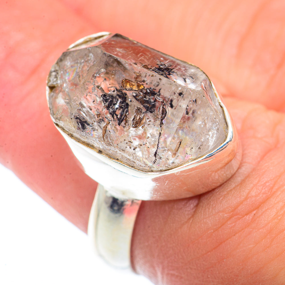 Herkimer Diamond Rings handcrafted by Ana Silver Co - RING73302