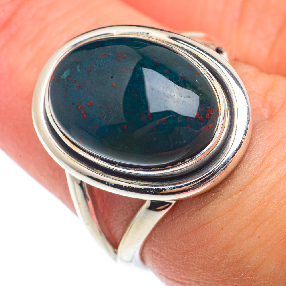 Bloodstone Rings handcrafted by Ana Silver Co - RING73315