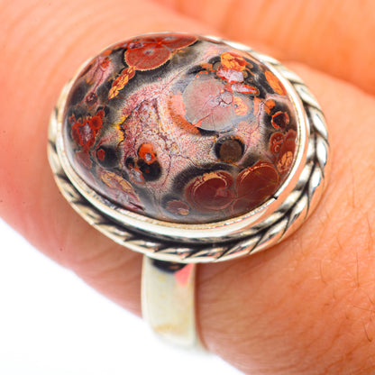 Poppy Jasper Rings handcrafted by Ana Silver Co - RING73321