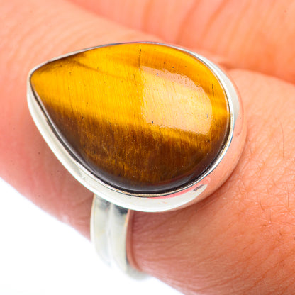Tiger Eye Rings handcrafted by Ana Silver Co - RING73322