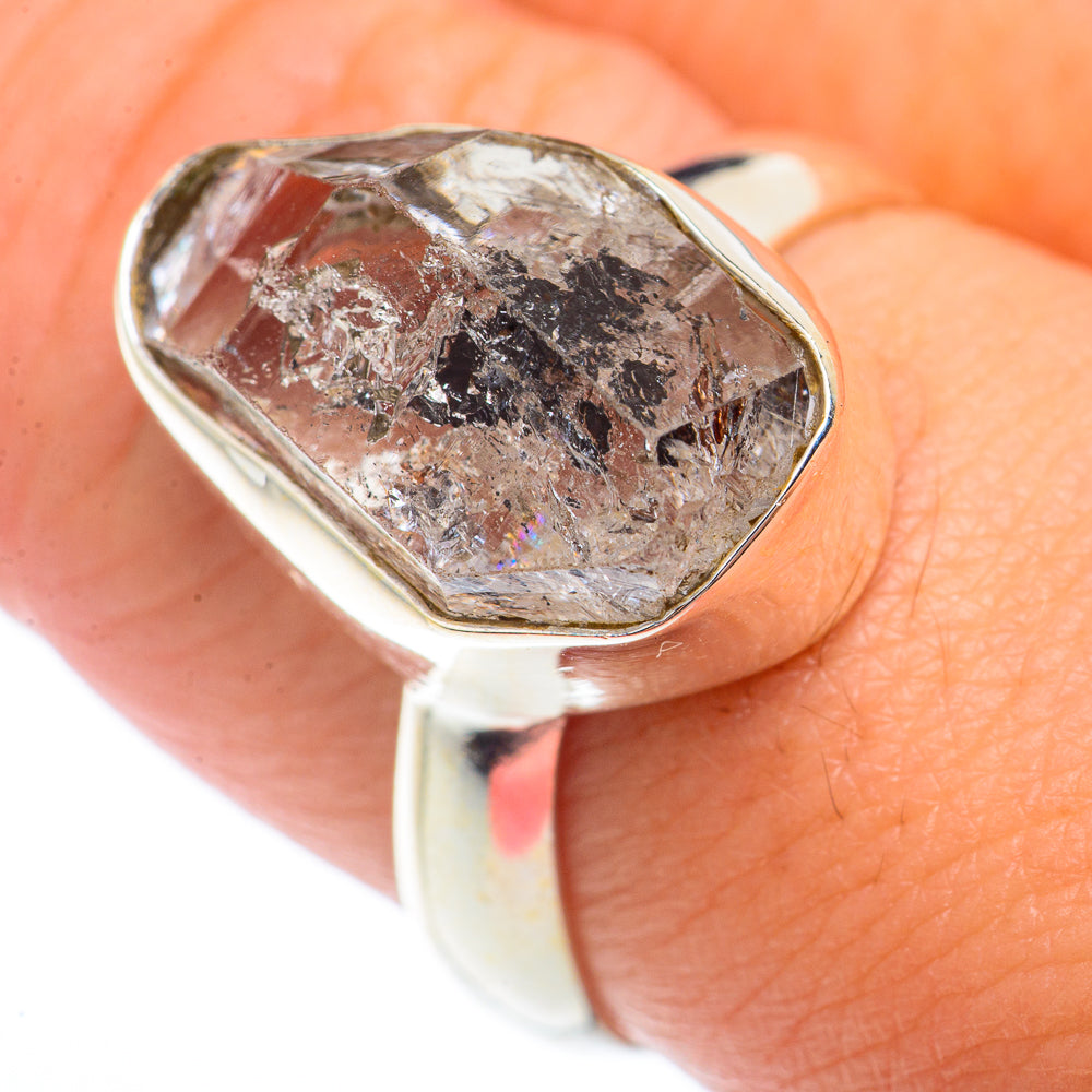 Herkimer Diamond Rings handcrafted by Ana Silver Co - RING73338