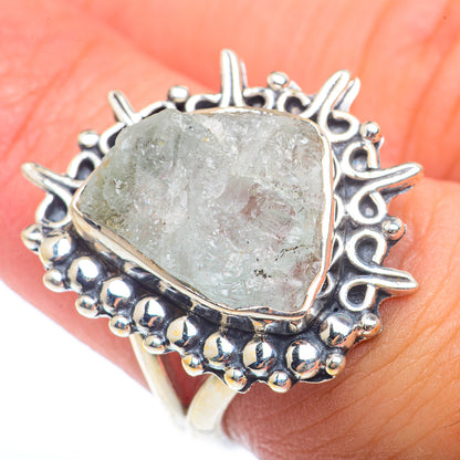 Aquamarine Rings handcrafted by Ana Silver Co - RING73342