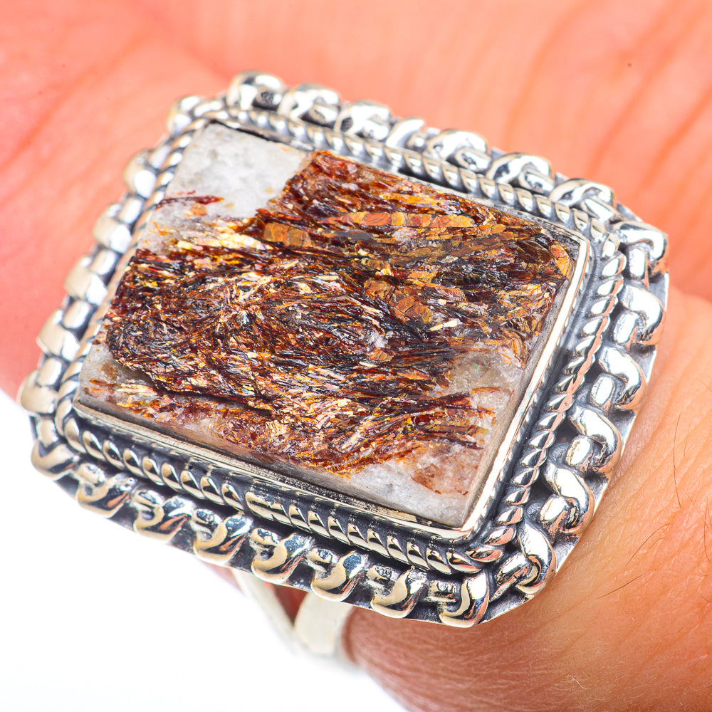 Astrophyllite Rings handcrafted by Ana Silver Co - RING73352