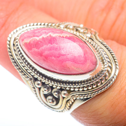 Rhodochrosite Rings handcrafted by Ana Silver Co - RING73358