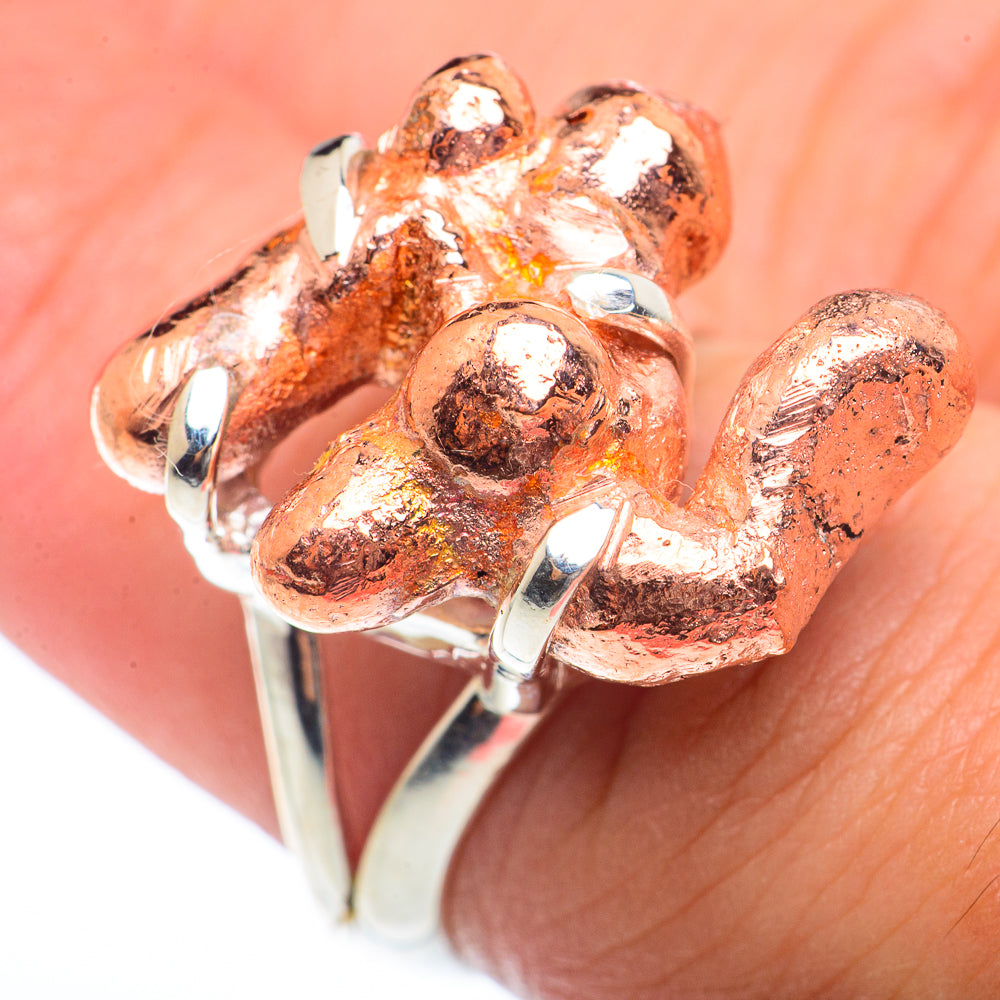 Splash Copper Rings handcrafted by Ana Silver Co - RING73363