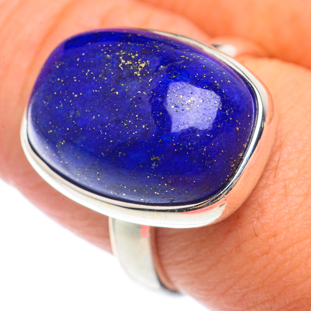 Lapis Lazuli Rings handcrafted by Ana Silver Co - RING73383