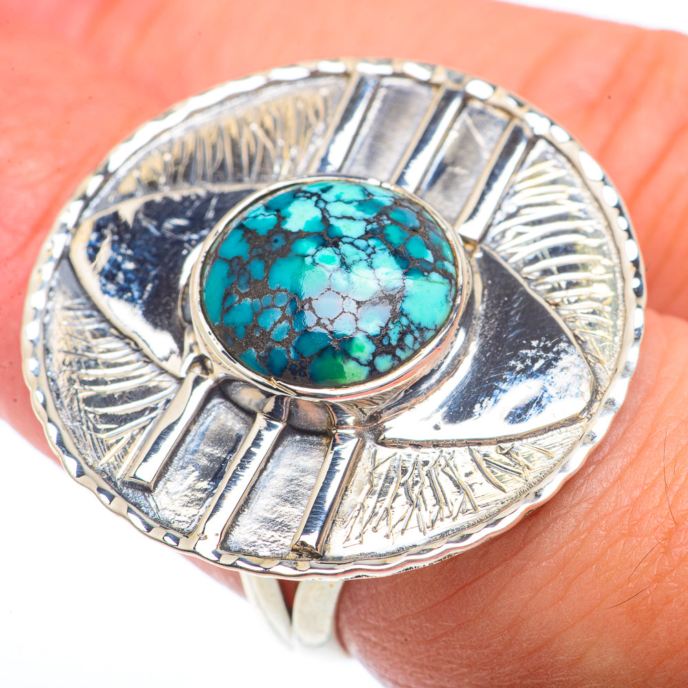 Blue Topaz Rings handcrafted by Ana Silver Co - RING73388