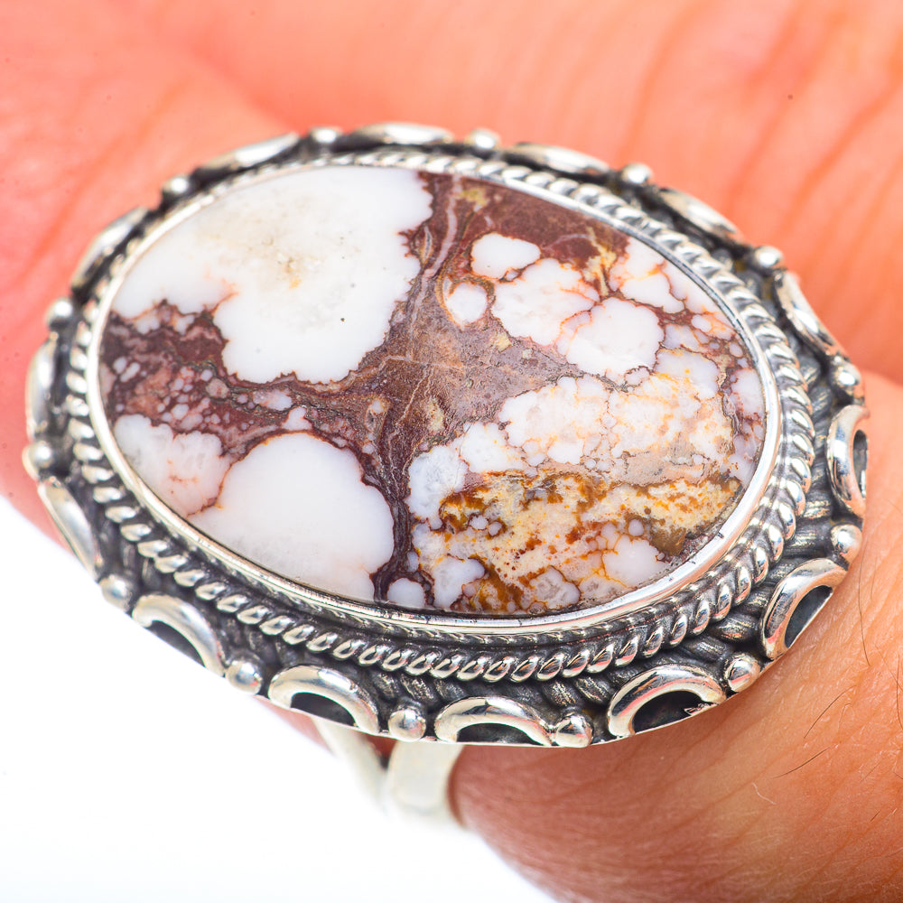 Peanut Wood Jasper Rings handcrafted by Ana Silver Co - RING73393