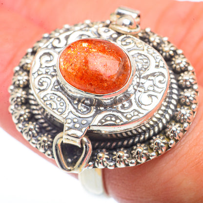 Sunstone Rings handcrafted by Ana Silver Co - RING73394
