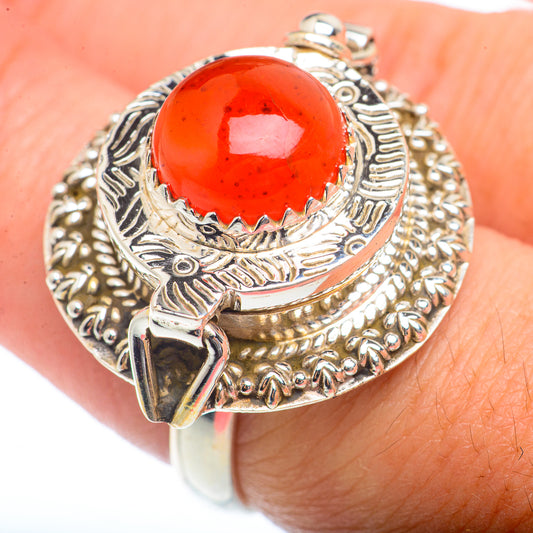 Carnelian Rings handcrafted by Ana Silver Co - RING73395