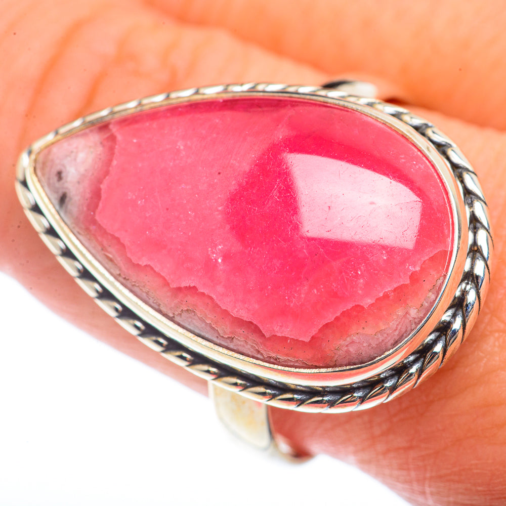 Rhodochrosite Rings handcrafted by Ana Silver Co - RING73397