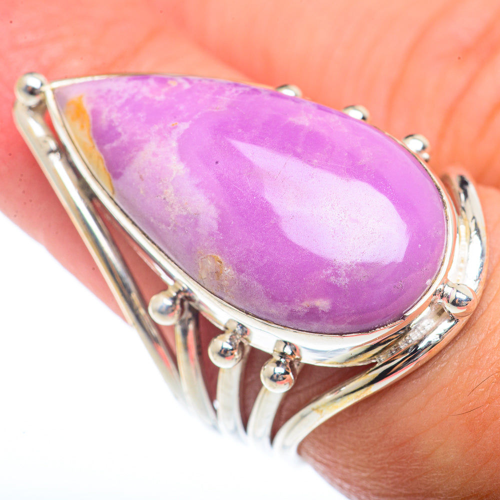 Phosphosiderite Rings handcrafted by Ana Silver Co - RING73399