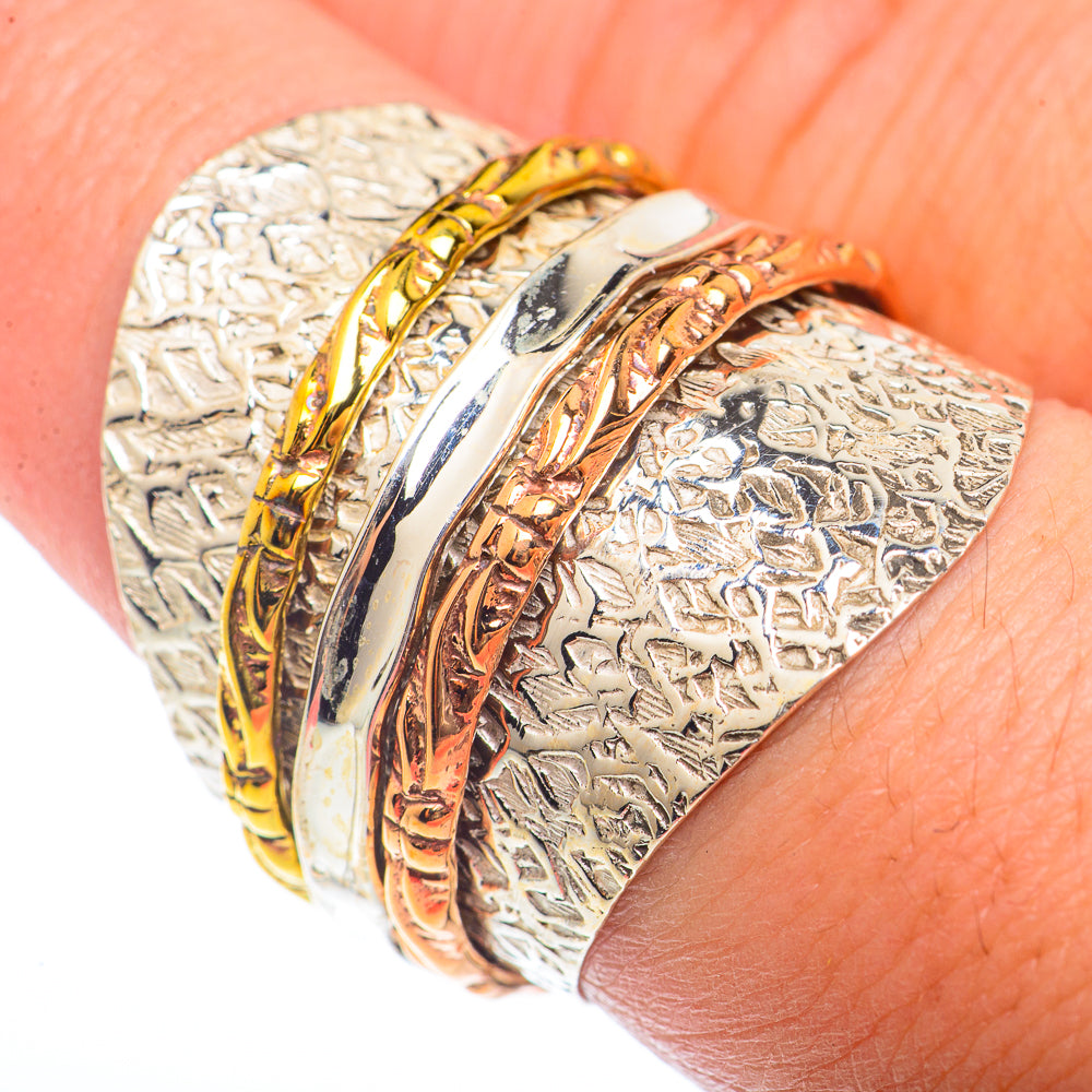 Meditation Spinner Rings handcrafted by Ana Silver Co - RING73401