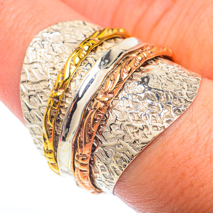 Meditation Spinner Rings handcrafted by Ana Silver Co - RING73401