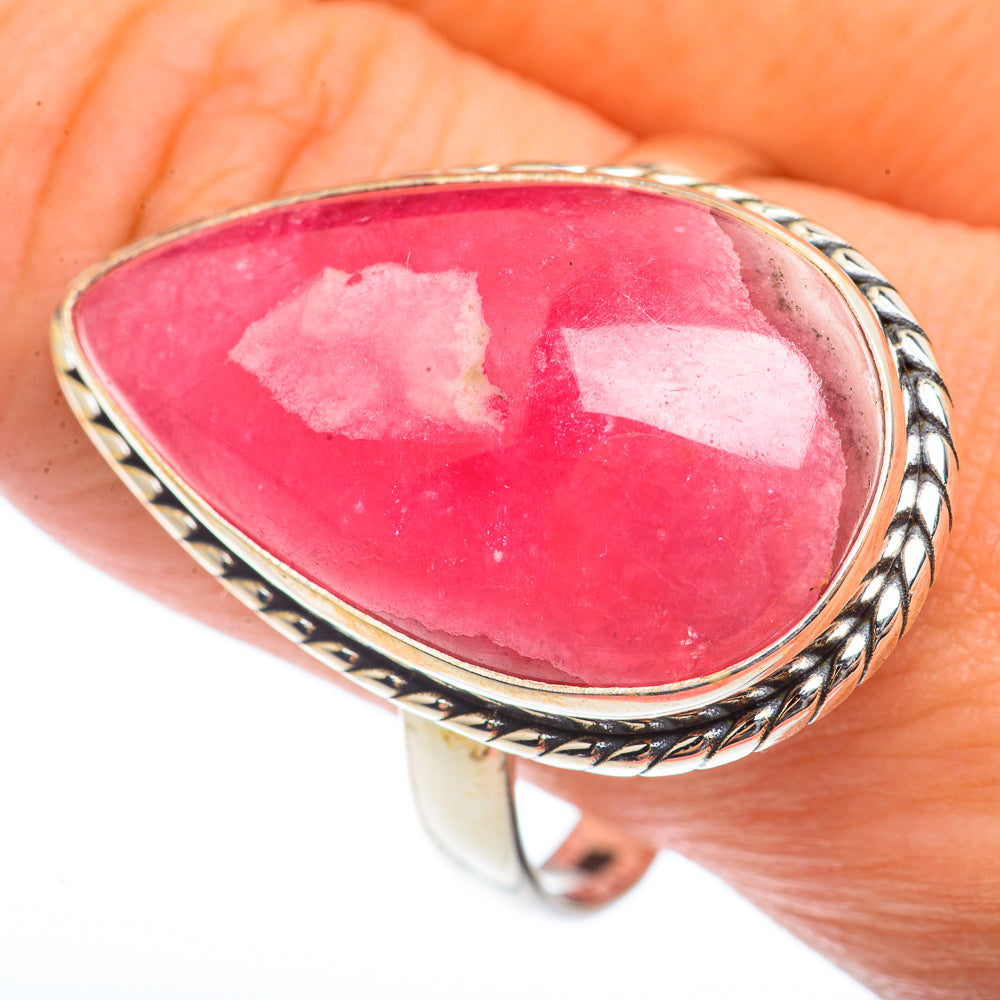 Rhodochrosite Rings handcrafted by Ana Silver Co - RING73432