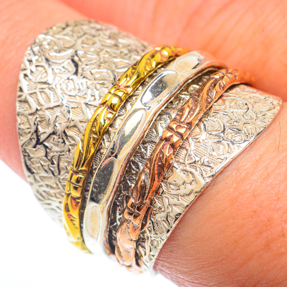 Meditation Spinner Rings handcrafted by Ana Silver Co - RING73439
