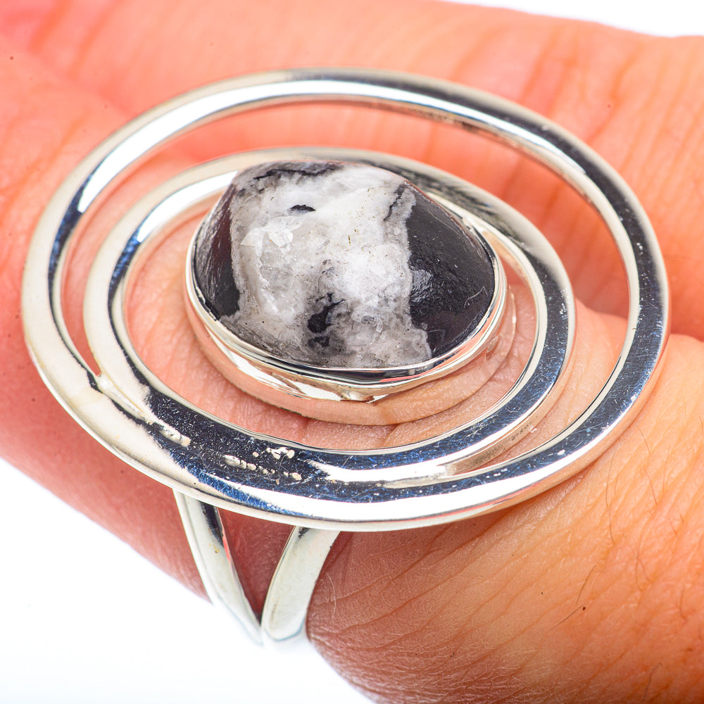 Pinolith Jasper Rings handcrafted by Ana Silver Co - RING73442