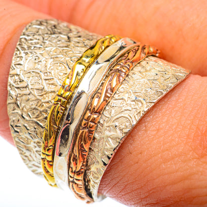 Meditation Spinner Rings handcrafted by Ana Silver Co - RING73466