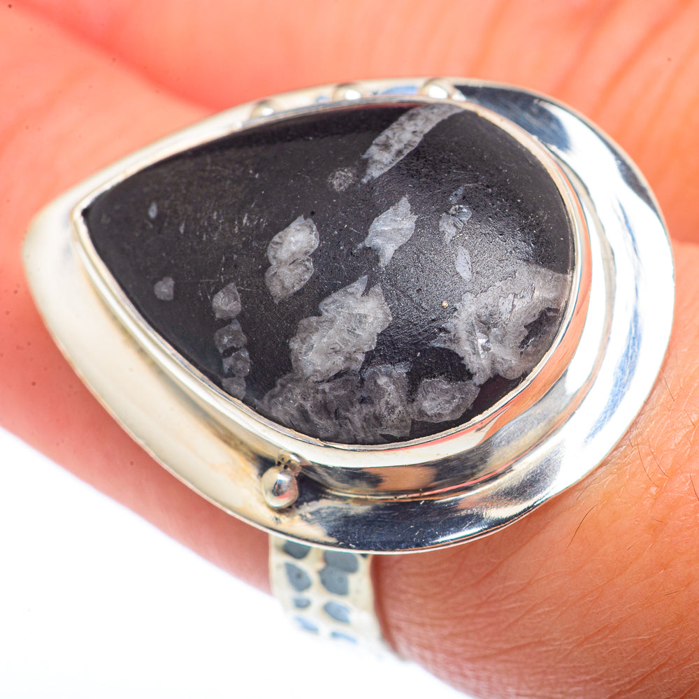 Pinolith Jasper Rings handcrafted by Ana Silver Co - RING73467