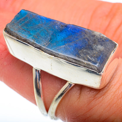 Labradorite Rings handcrafted by Ana Silver Co - RING73531
