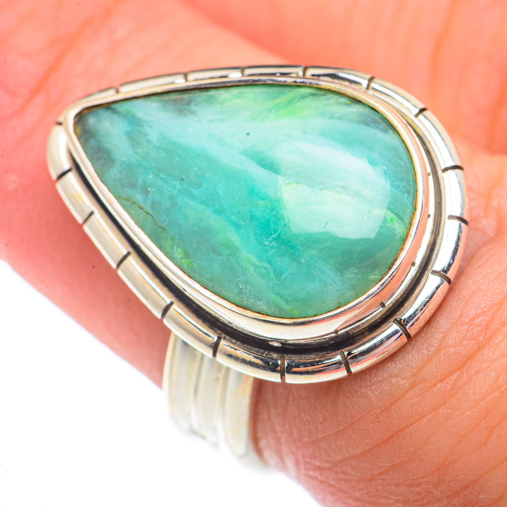 Peruvian Opal Rings handcrafted by Ana Silver Co - RING73534