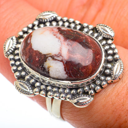 Red Jasper Rings handcrafted by Ana Silver Co - RING73537