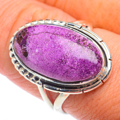 Stichtite Rings handcrafted by Ana Silver Co - RING73548