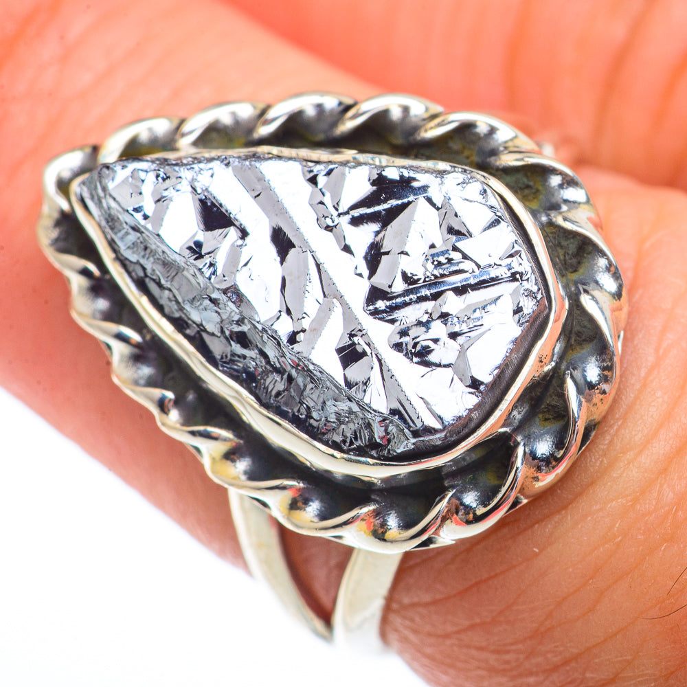 Shungite Rings handcrafted by Ana Silver Co - RING73568