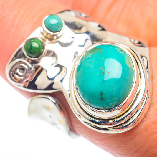 Arizona Turquoise Rings handcrafted by Ana Silver Co - RING73582
