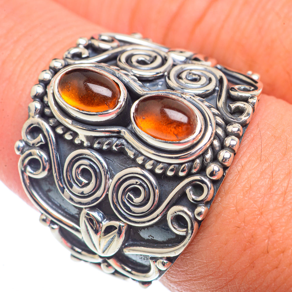 Carnelian Rings handcrafted by Ana Silver Co - RING73591