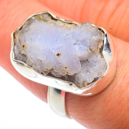 Rainbow Moonstone Rings handcrafted by Ana Silver Co - RING73598