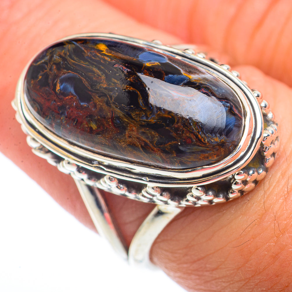 Pietersite Rings handcrafted by Ana Silver Co - RING73603