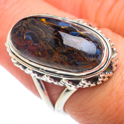 Pietersite Rings handcrafted by Ana Silver Co - RING73603