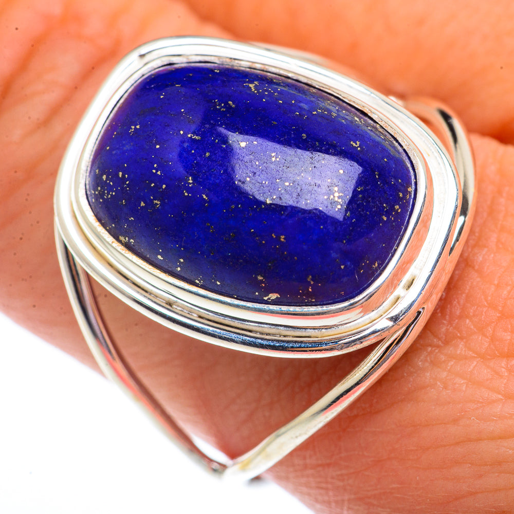 Lapis Lazuli Rings handcrafted by Ana Silver Co - RING73623