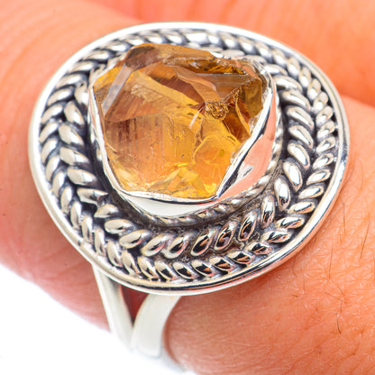 Citrine Rings handcrafted by Ana Silver Co - RING73636