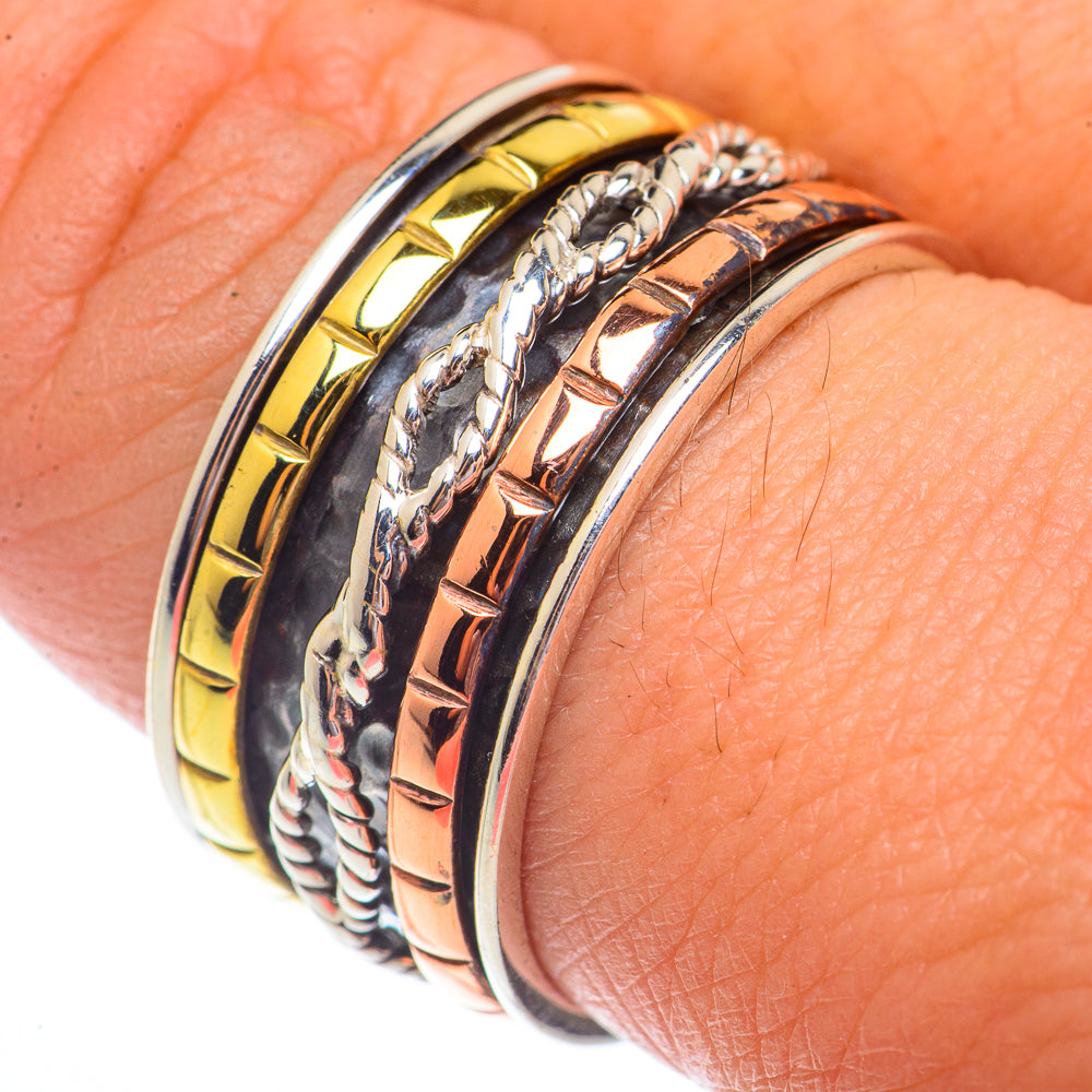 Copper Wedding Band Rings handcrafted by Ana Silver Co - RING73646