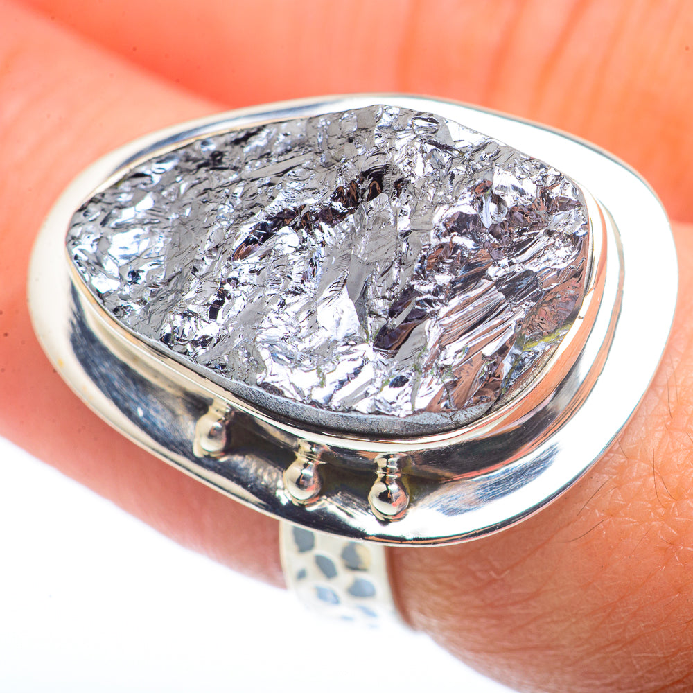 Shungite Rings handcrafted by Ana Silver Co - RING73658