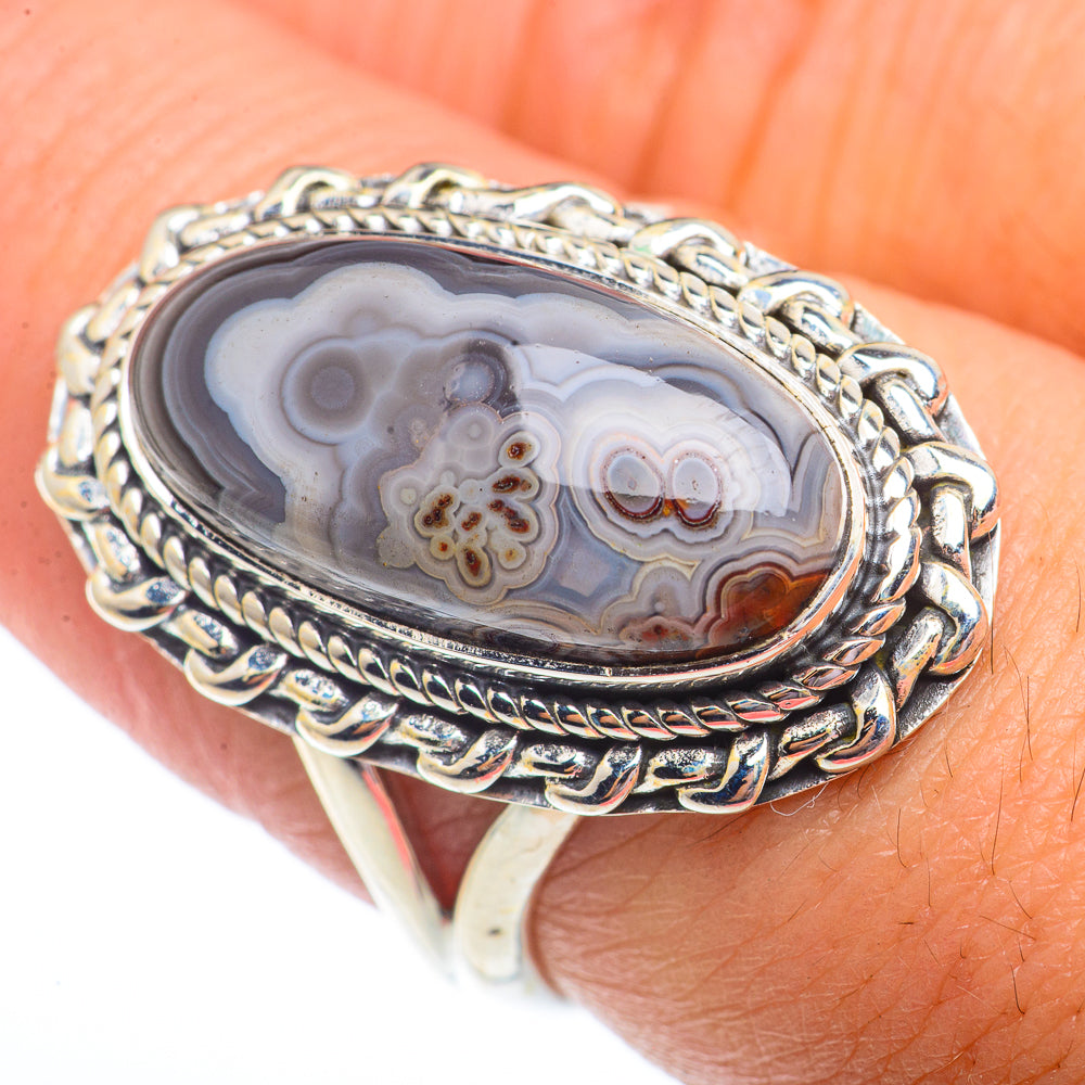 Ocean Jasper Rings handcrafted by Ana Silver Co - RING73675